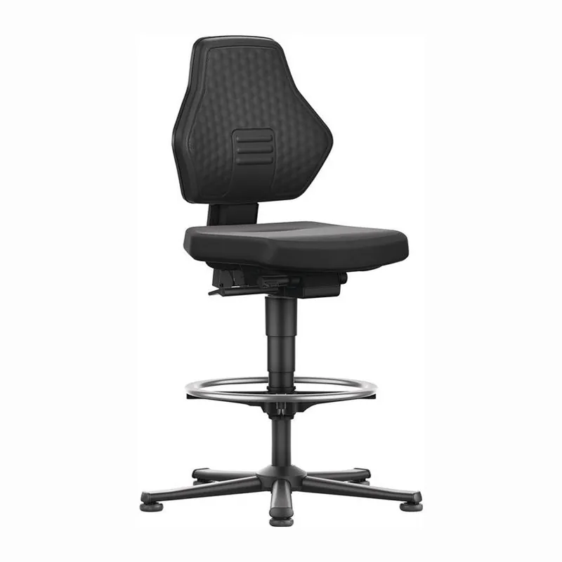 Preis Gesenkt interstuhl Arbeitsdrehstuhl Air Flow Bodengleiter + Fußring - 9071-SP01