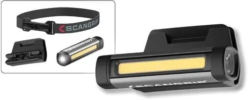LED-Taschenlampe FLEX WEAR KIT 75-150 lm m.Stirnband/Mützenhalterung Li-Ion Preisknaller