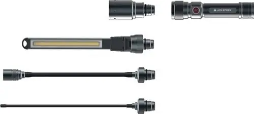 Arbeitsleuchten-Set Workers Friend 250-500 lm Li-Ion 130m schwarz LEDLENSER Direktkauf