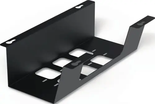 Neue Ware Kabelwanne BOXIT V Metall schwarz L.310mm B.120mm BMB