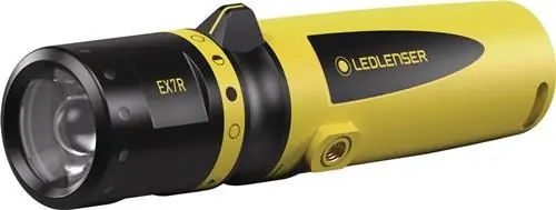 Preis Gesenkt LED-Taschenlampe EX7R 50-220 lm Akku Li-Ion 65-140m schwarz/gelb LEDLENSER