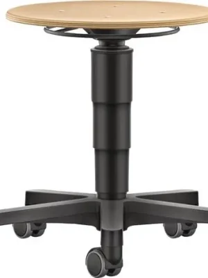 Finale Aktion Drehhocker Rl.Buche natur Sitz-H.450-650mm HO BIMOS