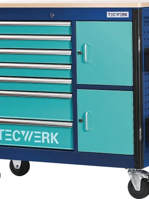 Neu Im Sortiment Rollwerkbank PLUS 2.0 T Außen-B1090xT500xH1055mm Schubl.7 30kg 500kg TECWERK