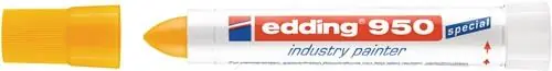 Highlight edding Industrie-Pastenmarker 950 gelb Strich-B. 10 mm Rundspitze - 4-950005