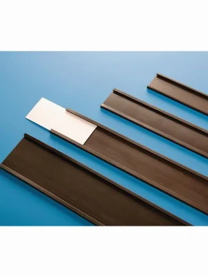 magnetoplan Papieretikett Breite 27 mm mit Klarsichtfolie - 17730 Meistverkauft