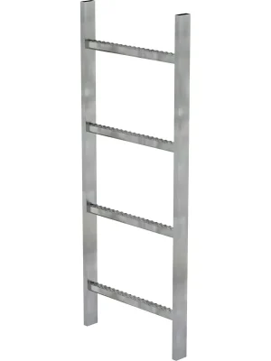 Günzburger Steigtechnik Schachtleiter Stahl feuerverzinkt 400 mm lichte Weite 4 Sprossen - 061004 Rabatt