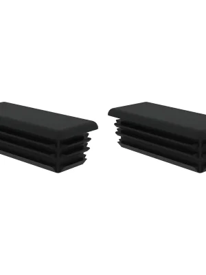 Günzburger Steigtechnik 2x Holm-Abdeckkappe gerade für Holm 58 x 25 mm - 019232 Kracherpreis