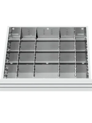 WS24 Schubladeneinteilung Metalleinteilung BLH 200-300 mm Innenmaß 500 x 450 mm - WS24-100180 Sonderangebot