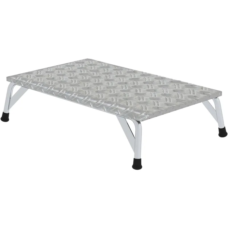 Sichere Zahlung Günzburger Steigtechnik Arbeitspodest Aluminium-Warzenblech 1 Stufe - 050032