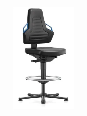 interstuhl Arbeitsdrehstuhl Nexxit Bodengleiter + Fußring - 9031-MG01-3277 Sonderangebot