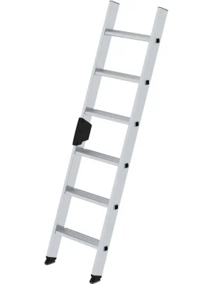 Günzburger Steigtechnik Stufen-Anlegeleiter ohne Traverse 6 Stufen - 040306 Heißes Angebot