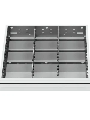 WS24 Schubladeneinteilung Metalleinteilung BLH 150/175 mm Innenmaß 500 x 450 mm - WS24-100172 Beliebt