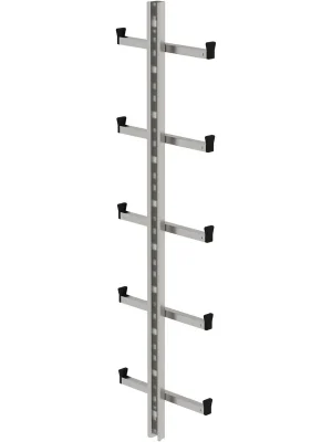Günzburger Steigtechnik Einholmleiter Edelstahl Länge 1,4 m - 077553 Mega-Angebot