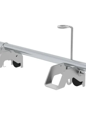 Abverkauf Günzburger Steigtechnik Einfallhaken komplett für Seilzugleiter 2tlg. 98 x 25 mm - 019426