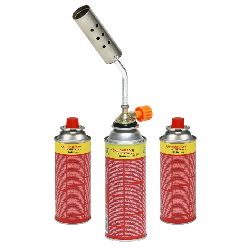 Sonderaktion ROTHENBERGER Industrial Schrumpfbrenner KIT RS 220 mit 3 x Gas - 1500005519