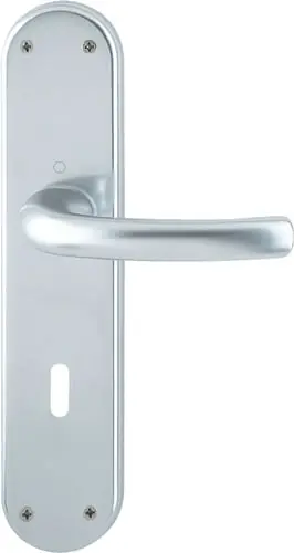 HOPPE Renovationsgarnitur Tôkyô 1710/3334 Alu.F1 OB 4-KT.8mm Entf.72mm - 11539008 Markenprodukt