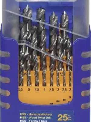 FISCH Holzspiralbohrersatz 013G 25tlg. - 013G0025K01 Must-Have
