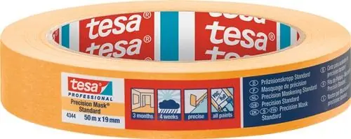 Kostenloser Versand Tesa Präzisionskrepp 4344 Standard glatt 19 mm - 04344-00004-00