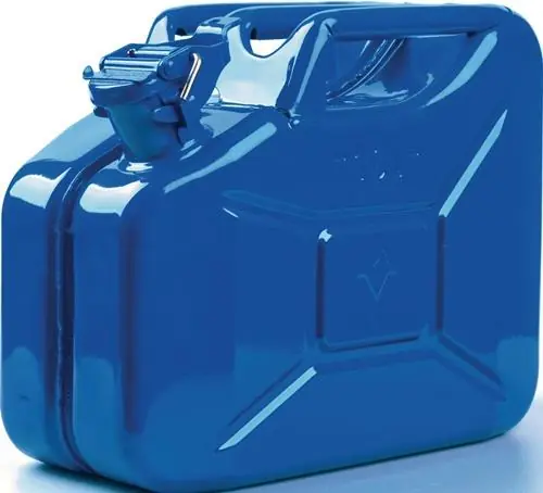 Abverkauf Kraftstoffkanister 10l Signalblau RAL 5005 Stahlbl.0,9mm L345xB165xH275mm VALPRO