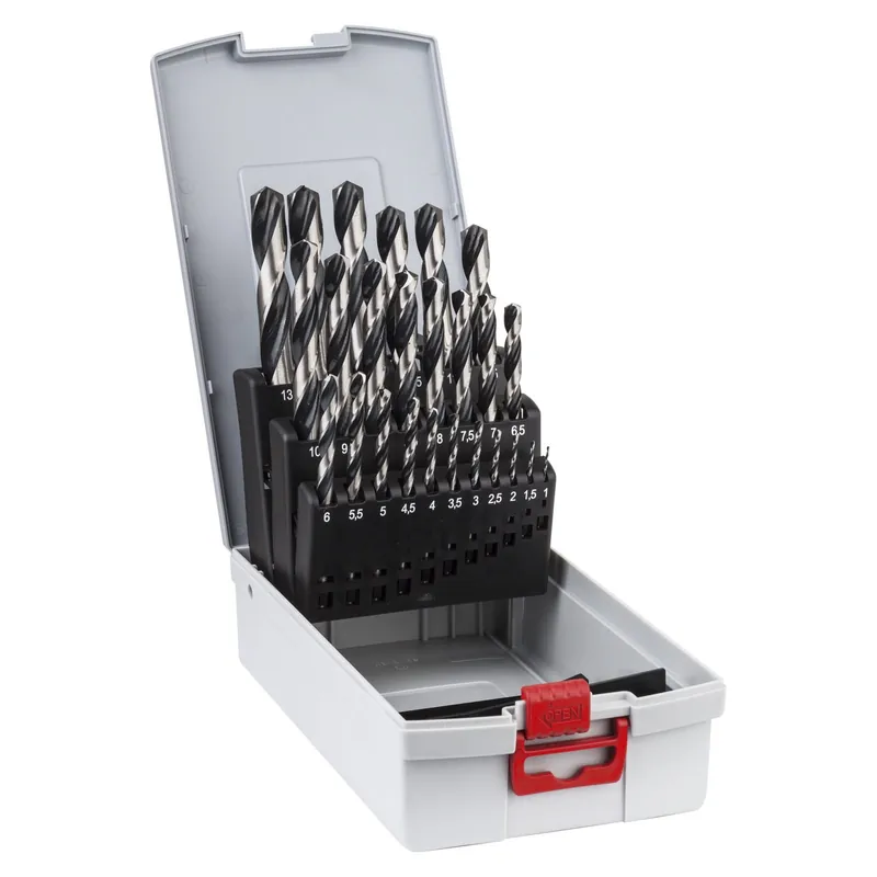 Nur Heute Bosch Pro Box 25 tlg. HSS-Spiralbohrer PointTeQ, 1,0–13,0 mm - 2608577352