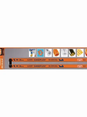 Letzte Chance BAHCO 2x Metallsägeblatt Sandflex Länge 300 mm 24 Zähne - 3906-300-24-2P