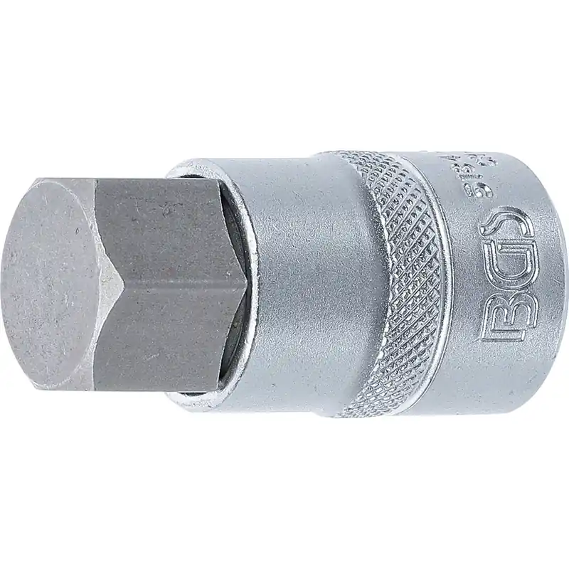 BGS Bit-Einsatz Antrieb Innenvierkant 12,5 mm (1/2") Innensechskant 22 mm - 5184-H22 Preis Gesenkt