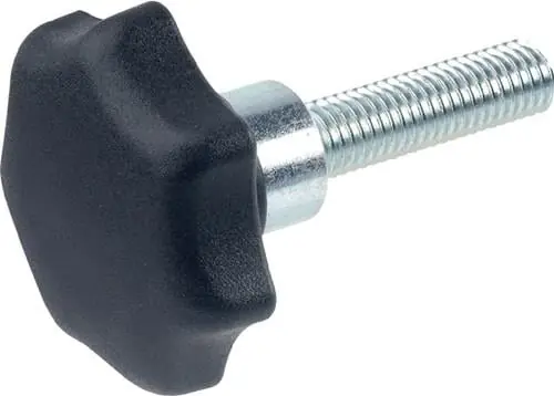 Kostenloser Rückversand Ganter Norm Sterngriff GN 6336.4 Sterngriffschraube - 6336.4-ST-50-M10-40