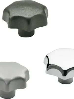 Echt Ganter Norm Sterngriff DIN 6336 mit Gewindebuchse - 6336-KT-40-M8-K
