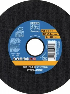 PFERD Trennscheibe PSF STEELOX Ø 125 x 2,4 mm gerade - 61721122 Sofort Bestellen