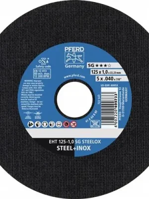 PFERD Trennscheibe SG STEELOX Ø 125 x 1 mm gerade - 61341112 Schneller Versand