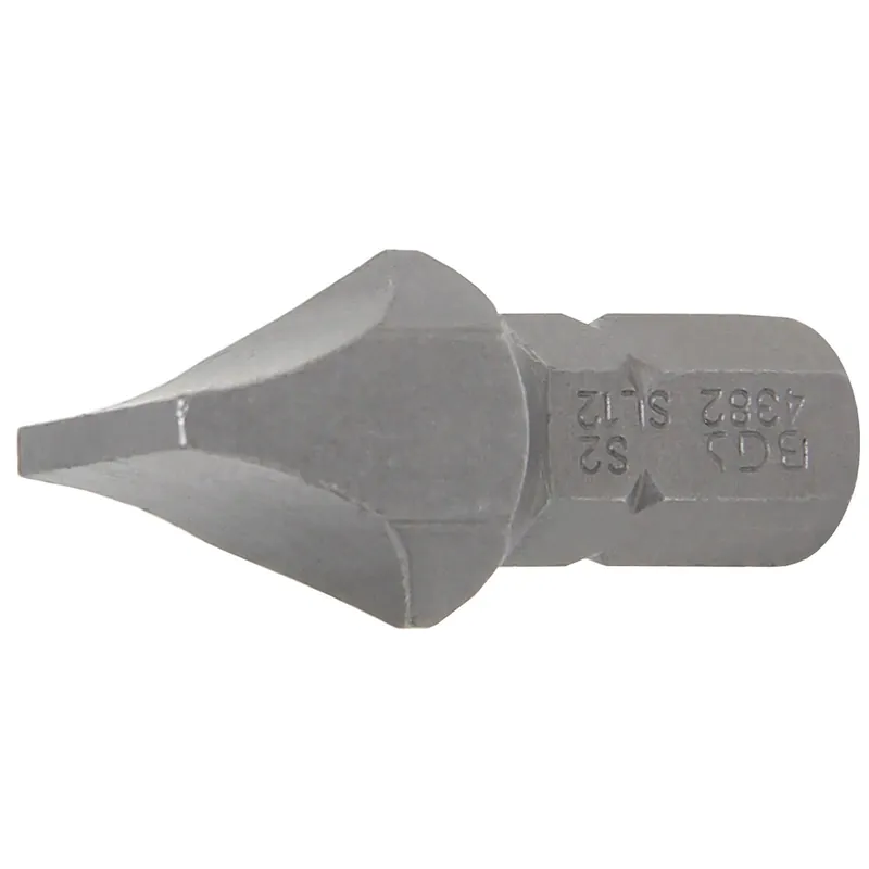 BGS Bit Antrieb Außensechskant 8 mm (5/16") Schlitz 12 mm - 4382 Neue Ware