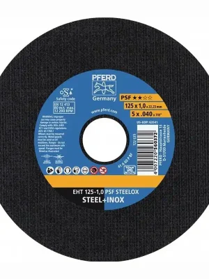 Direktkauf PFERD Trennscheibe PSF STEELOX Ø 125 x 1 mm gerade - 61721100