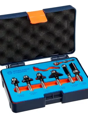 Expressversand WS24 Fräser-Set 8 mm Schaft 6tlg. - WS24-100062