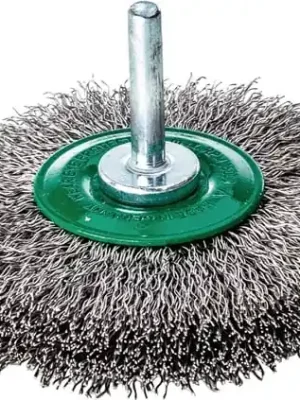 Sale Lessmann Schaftrundbürste Ø50 mm VA 11 mm 15.000 min-¹ - 415362