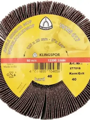 KLINGSPOR Winkelfächerschleifer WSM 617 60 braun - 277019 Meistverkauft