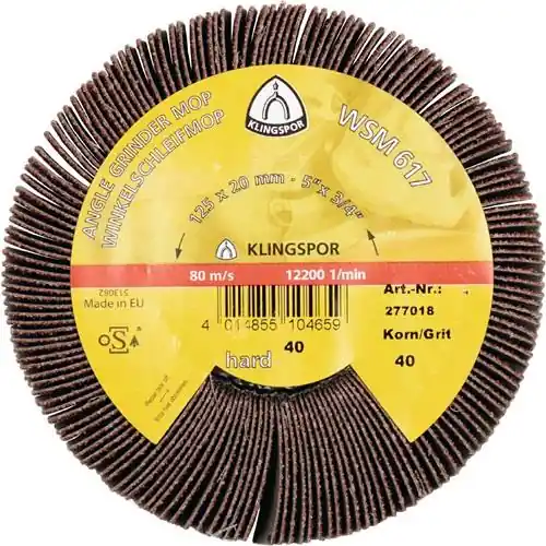 KLINGSPOR Winkelfächerschleifer WSM 617 60 braun - 277019 Meistverkauft