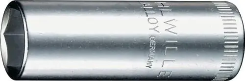 Heißes Angebot Stahlwille Steckschlüsseleinsatz 40 L 1/4″ 6-kant lang Schlüsselweite 8 mm - 1020008