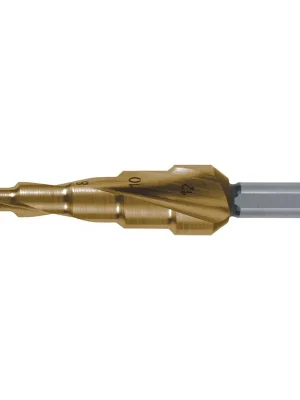 Angebot RUKO Stufenbohrer HSS-TiN spiralgenutet mit Kreuzanschliff Ø 4 - 12 mm - 101050-5T