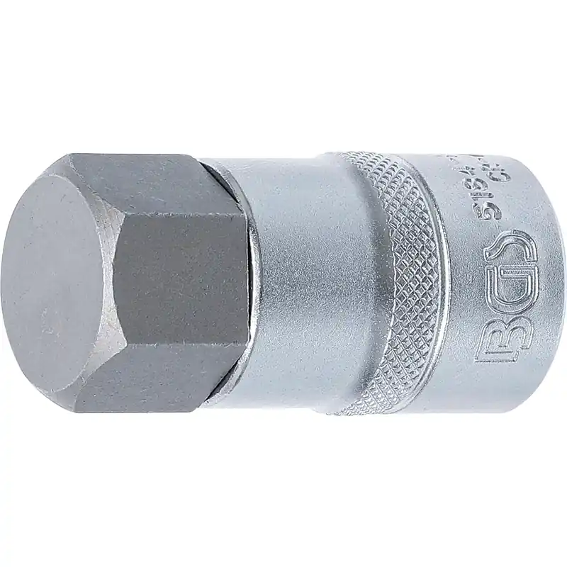 Expressversand BGS Bit-Einsatz Antrieb Innenvierkant 12,5 mm (1/2") Innensechskant 24 mm - 5184-H24