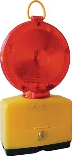Neuheit NISSEN Baustellenwarnleuchte Nitra LED rot Leuchtenkopf drehbar - 111520-53