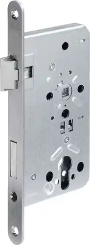 Neuheit BKS Behörden-Einsteckschloss 0615 PZW 20/55/72/8mm DIN L VA rd Kl 5 - B-06150-11-L-8