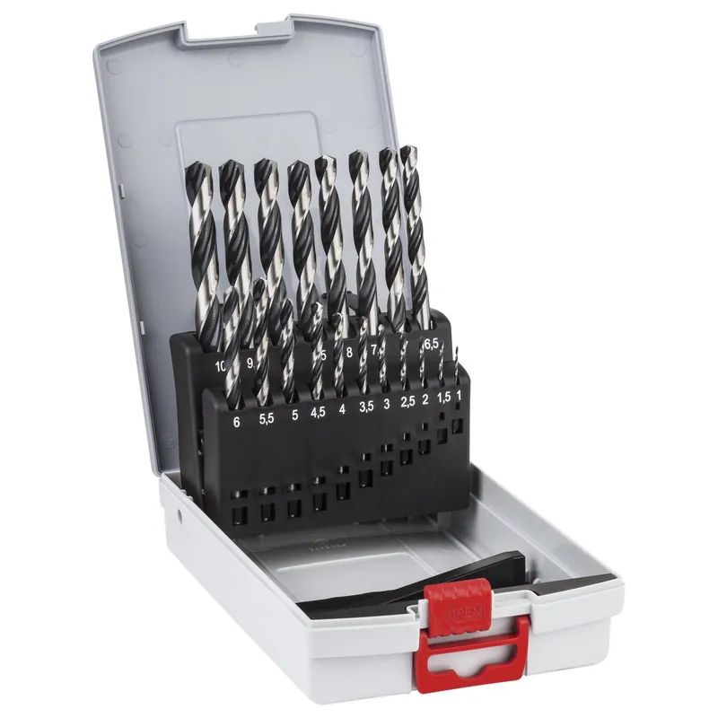 Solange Der Vorrat Reicht Bosch Pro Box 19 tlg. HSS-Spiralbohrer PointTeQ, 1,0–10,0 mm - 2608577351