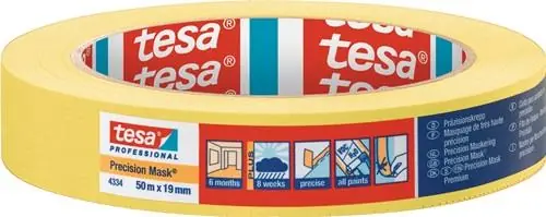 Zertifiziert Tesa Präzisionskrepp 4334 glatt 19 mm - 04334-00000-00