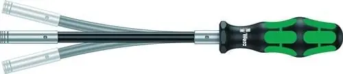 Kostenloser Versand Wera Bithandhalter 393 S 1/4" mit Magnet Klingen-L.173,5 mm Kinge flexibel 3-Komponentengriff - 5028161001