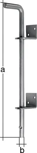 Angebot GAH Alberts Bodenschieber L400xS16mm STA verz.verzinkt A Bolz.-Tor 30mm - 211011