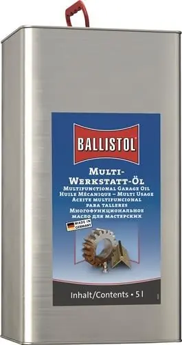Kostenloser Rückversand BALLISTOL Multi-Werkstattöl 5l Kanister - 22980