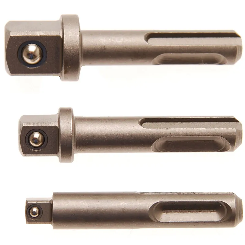 Schnäppchen BGS Adapter-Satz SDS - Außenvierkant 6,3 mm (1/4") / 10 mm (3/8") / 12,5 mm (1/2") 3tlg. - 8214