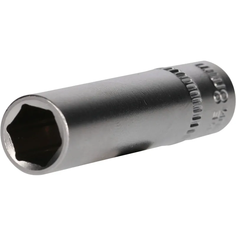 Garantierte Lieferung BRILLIANT TOOLS 1/4" Sechskant-Stecknuss lange Ausführung 8 mm - BT020954