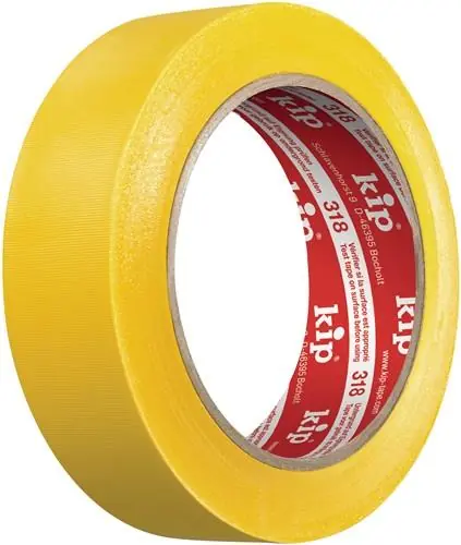 kip PVC Schutzband 318 gelb 50 mm - 318-15 Expressversand