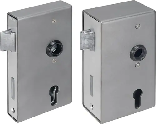 Geprüft AMF Schlosskasten 140U DIN L/R Maß A30xB94xC172mm Dornm.60mm - 14316